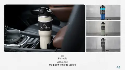 Mug isotherme de voiture
