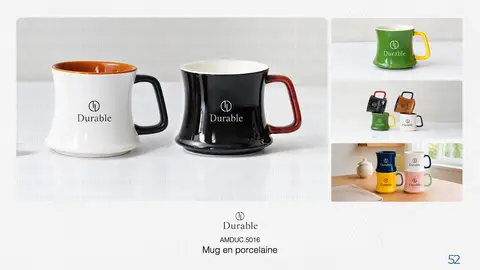 Mug en porcelaine